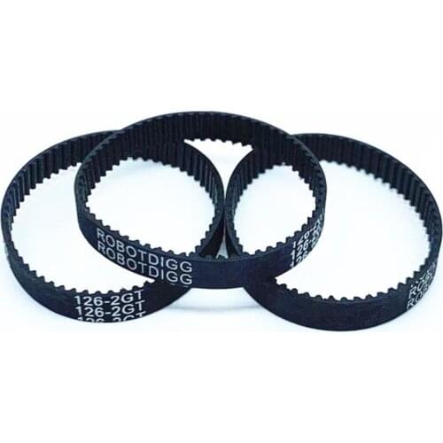 2GT Timing Belt, Length 228 230 232 234 236 238 240 242 244 250 252 Mm ,Width 6mm ,GT2 Closed-loop Synchronous Rubber Belts