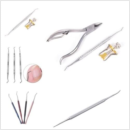 3pcs/set Cuticle Pusher Nipper Remover Clipper Nail Scissor Tools Set Stainless Steel Dead Skin Manicure Tool Nail Art Suppliers