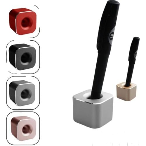 Aluminum Pen Holder With Non-slip Pad For Pencil Shaver Razor Toothbrush Bathroom Organizador Escritorio Desk Organizer Bureau