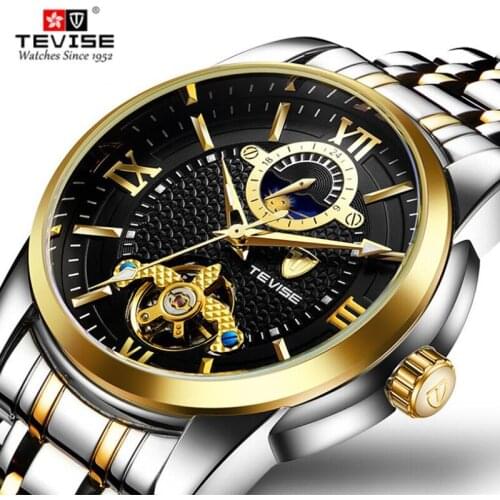 Mens Watch Luxury Brand Tourbillon Wrist Watches for Men Clock Luminous Automatic Mechanical Watch Male Clock Relogio Masculino