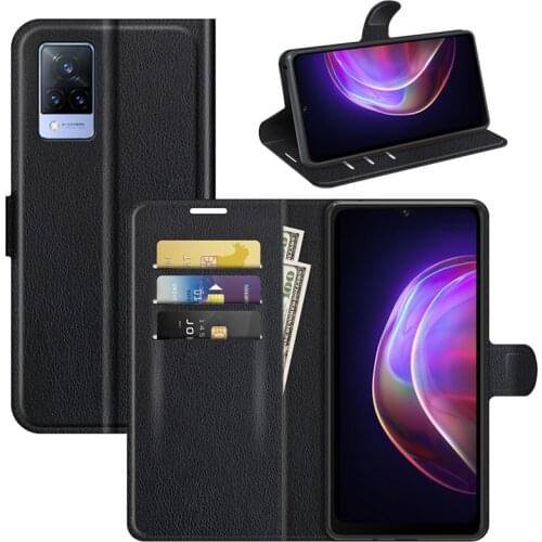 For VIVO V21 Case Cover Wallet Leather Flip Leather Phone Case For VIVO V21 High Quality Stand Cover For VIVO V21