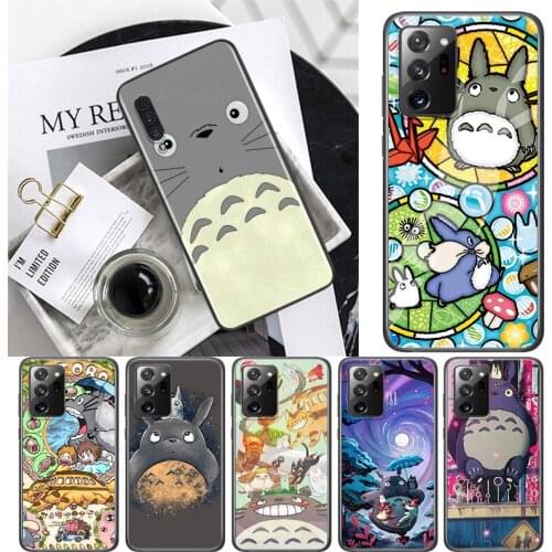Cute Totoro Studio Ghibli For Samsung A72 A52 A02 S A32 A12 A42 A51 A91 A81 A71 A41 A31 A21 S A11 A01 A03 Core UW Phone Case