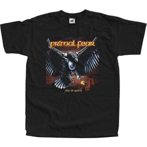 PRIMAL FEAR Jaws of Death black T shirt cover DTG sizes S-5XL 100% cotton