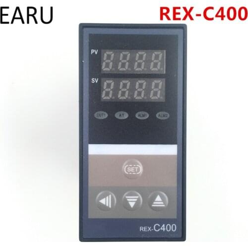 PID Digital Temperature Controller REX-C400 Universal Input Relay SSR Output for Automatic Packing Machine Thermostat Hot