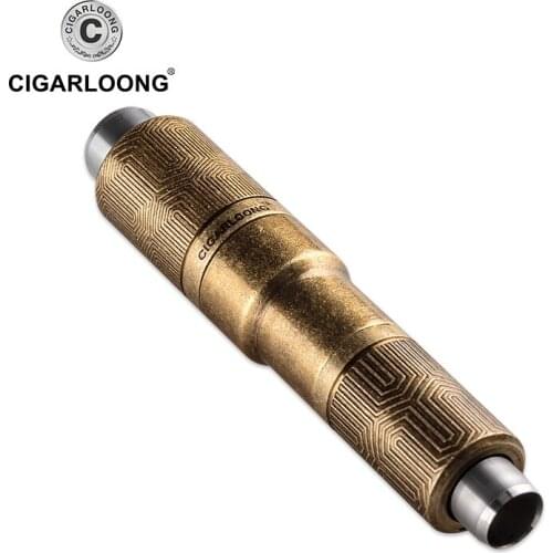 CIGARLOONG cigar punch cigar scissors size 2 function Portable cigar drill CZ-400