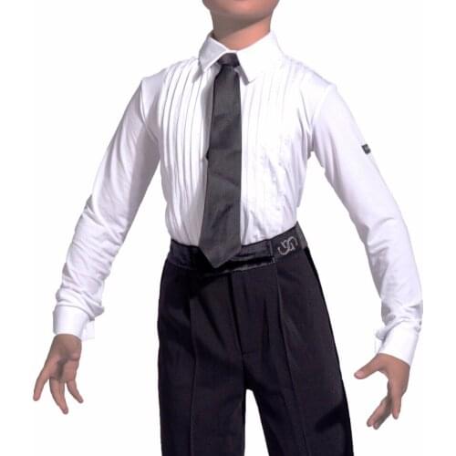 GD51021 kid latin modern ballroom ball party dance professional standard universal kids shirt/leotard/tops for boy