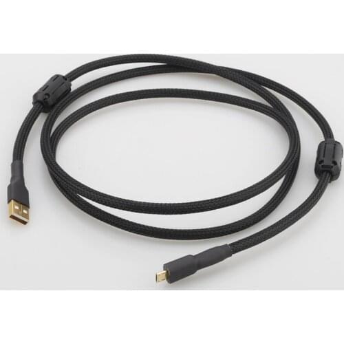 Audiocrast A53 Micro USB Cable Fast Charge USB Data Cable for HIFI USB A to Micro DAC audio