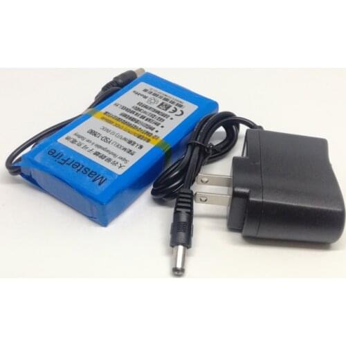 MasterFire New Super YSD-12680 12V 6800mAh Rechargeable Li-ion Battery Lithium-ion Batteries Pack For CCTV Camera