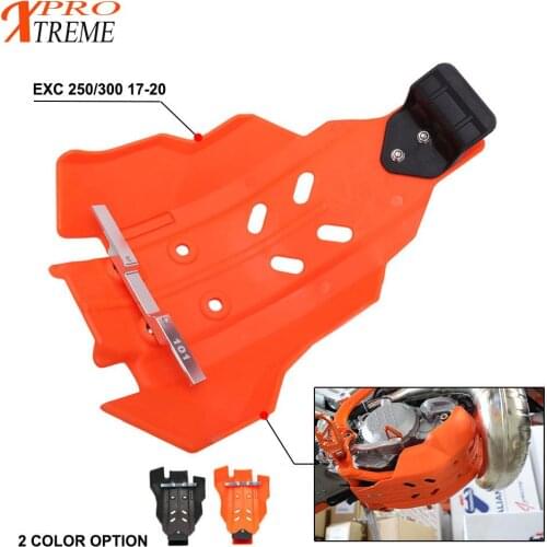 Motorcycle Plastic Parts Chassis Protection Plate For KTM EXC250 EXC300 EXC 250 300 2017-2020 2017 2018 2019 2020