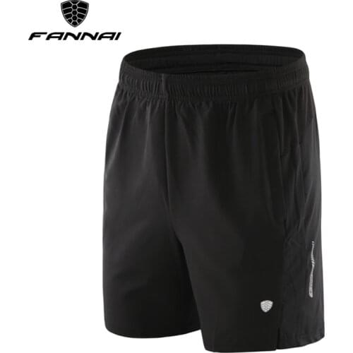 FANNAI Men Fitness Basketball Sweatpants Summer Running Shorts With Pocket Mens Gym Training Jogging Shorts Outdoor Sportswear