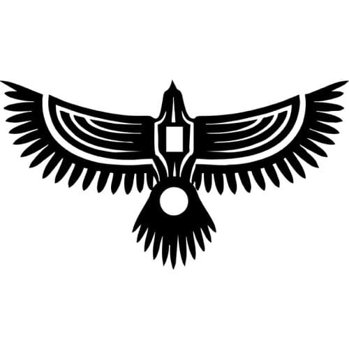 MIGNATIS - Winged Eagle Sticker Adhesive Mural Art Decal For Car Window Loptop Decoration Vinyl Stickers Waterproof Self Adhesiv