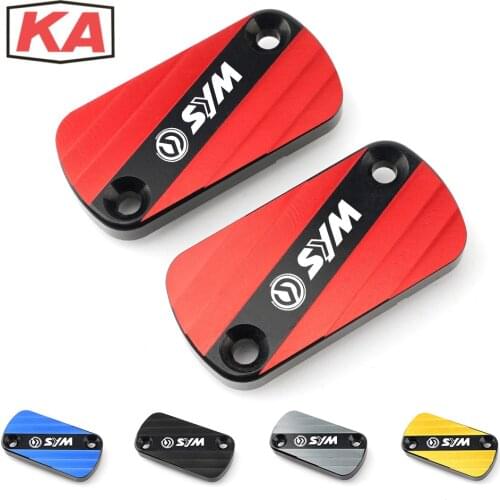For SYM joyride200i/150 joyride 200i 150 Motorcycle Accessories Aluminum Alloy Front Brake Reservoir Fluid Tank Oil Cup Cover