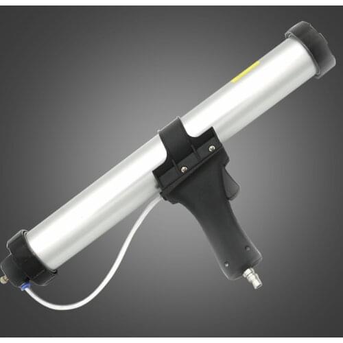 600ml Pneumatic Caulking Gun Silicone Pneumatic Pistol Pneumatic Caulking Gun Automatic Pressure Tile Glue Gun
