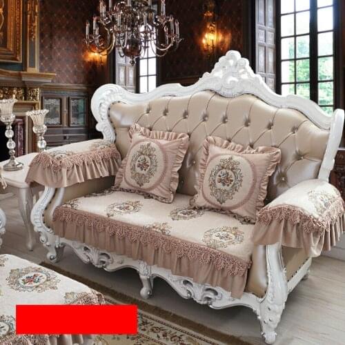 European Style Flower Luxury Sofa Towels Sofa Covers For Living Room Sofa Towel Slip-resistant Furniture Protectors Almofadas