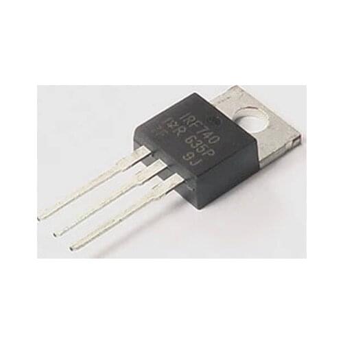 10pcs/lot IRF740PBF Field-Effect Transistor 10A / 400V / 550mohm