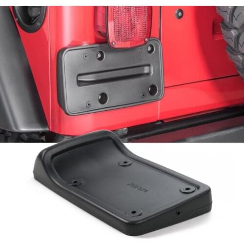 1997-2006 For Jeep Wrangler TJ Tail Rear License Plate Frame Holder Mounting Bracket