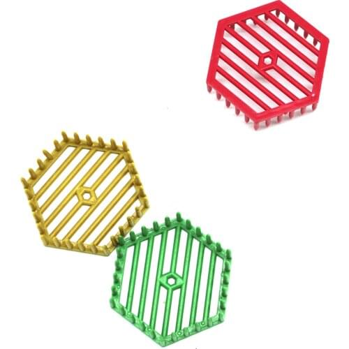 30PCS Beekeeping Queen Rearing System Plastic Bee Cages Needle Type Hexagon Rear Cage Cell Room Bees Tools House Box Supplies