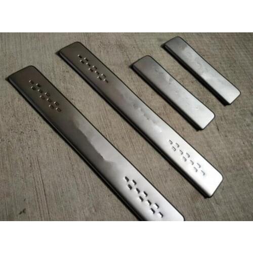 Auto parts Stainless Steel Car Door Sill Scuff Plate Guard Sills For Ford Ecosport 2013-2016 Automobile styling