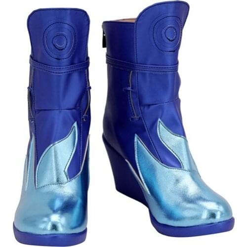 Fast Delivery Fast Shipping Descendants 3 Evie Mal Cosplay Boot Men autumn shoes Women Thin Heel Version Carnival Christmas gift