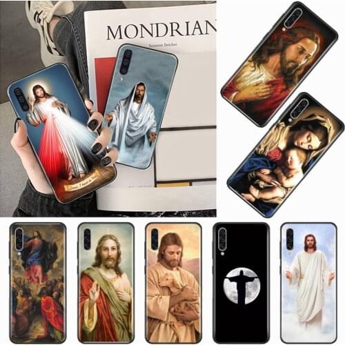 Jesus Christ cross pattern Phone Case For Samsung galaxy A S note 10 7 8 9 20 30 31 40 50 51 70 71 21 s ultra plus
