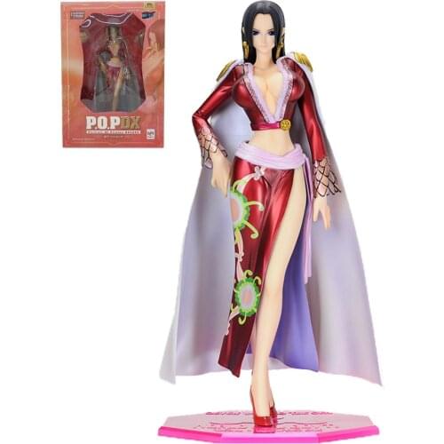 ONE PIECE Anime Figures Red Cheongsam Empress Boa.Hancock PVC Action Figure Collections Model Dolls Toys Kids Gifts for Boys