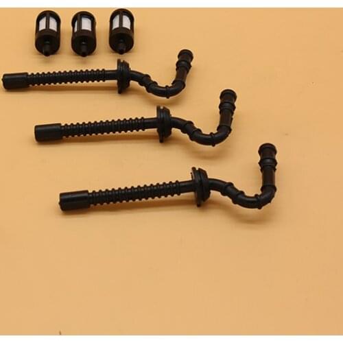 3pcs/lot Gasoline Fuel Hose Line Filter Fit For STIHL MS250 MS230 MS210 MS 025 023 021 Gas Chainsaw Parts # 1123 358 7701
