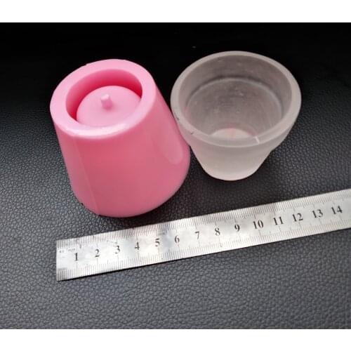 Planter Concrete Pot Mold DIY Cement Planter Mould Clay Flower Vase Succulent plants Silicone Mold