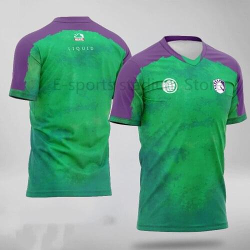 LOL DOTA CSGO LCS 2020 North American Division Team Liquid Team TL Team Uniform 3DT Shirt Fashion Harajuku Oversized T-shirt