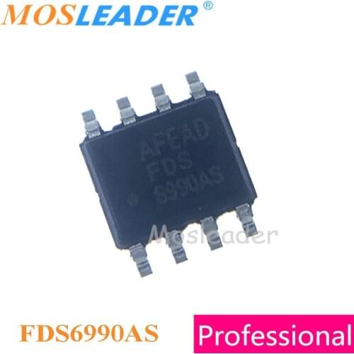 Mosleader FDS6990AS SOP8 100PCS 1000PCS 2500PCS 30V 7.5A Dual N-Channel FDS6990A FDS6990 6990 High quality