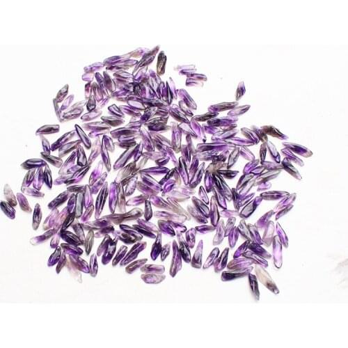 100g Natural Purple Amethyst crystal Teeth Gravel Rock Quartz Amethystine Raw Gemstone Mineral Specimen Decoration Energy Stone