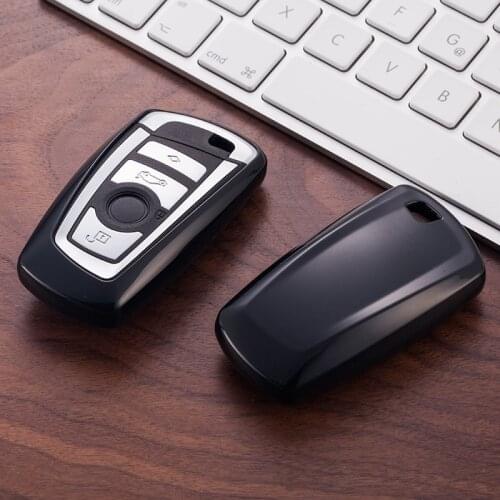 For BMW F30 F20 X1 X3 X5 X6 X7 E30 E34 E90 E60 E36 F07 F10 F11 F25 F26 Car Styling Remote Keyless Upgraded Car Key Case Cover