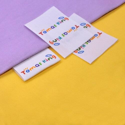Custom Folding Labels / Custom Brand labels, Clothing labels, Childrens clothing ,Sewing (FR118)