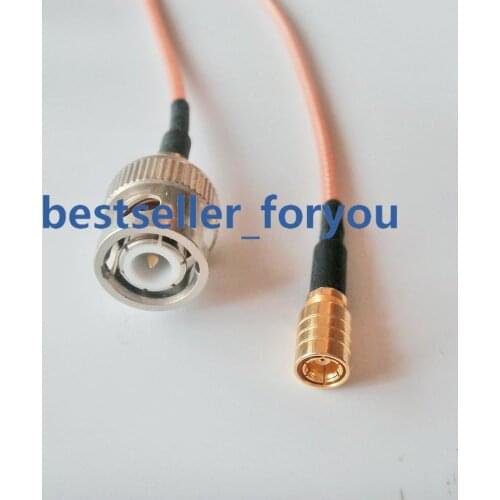 SMB Male To BNC Q9 Male Plug RF Adapter Pigtail Coax Cable RG316 200cm Wifi