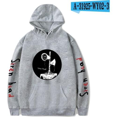 Game Siren Head Hoodies Kpop Sweatshirts Men/women Casual Loose Game Hoodie Winter Hip Hop Sweatshirt Harajuku Hoodies Clothes