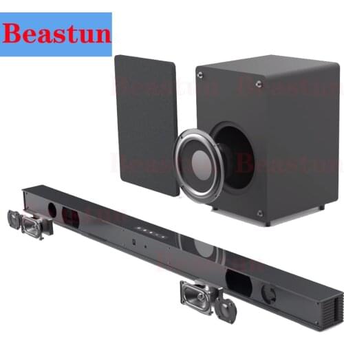 Sound Bar Home Theater Bass Sub-woofer Surround Bluetooth Speaker TV Echo Wireless Cinema Soundbar HiFi Stereo Speakers+Remote