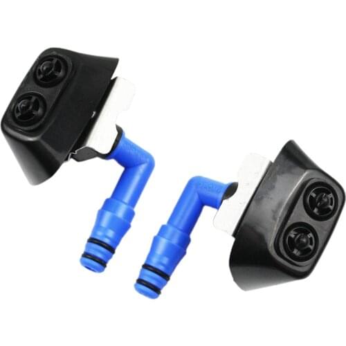 1Pair Front Headlamp Headlight Washer Sprayer Nozzle Jet for Saab 9-3 03-12 128039723, Vehicle Accessories