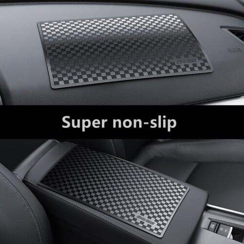 1 Pcs Universal Car Dashboard Non Slip Grip Sticky Pad Phone Holder Mat Anti-skid Silicone Mat Car Mat Car Interior Accessories