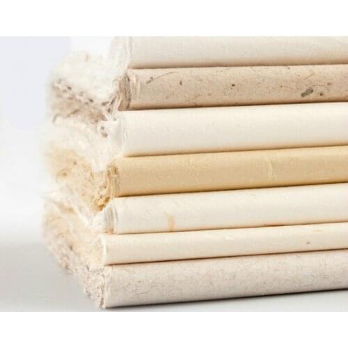 10sheets Chinese Painting Xuan Paper Natural Plant Fiber Yunlong Xuan Paper Calligraphy Paper Handmade Half Ripe Fiber Xuan Zhi