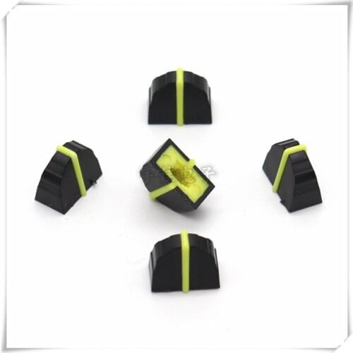 10 Piece 11*7*10MM straight slide potentiometer mixer push rod Plastic cap console volume hat inner hole 4MM