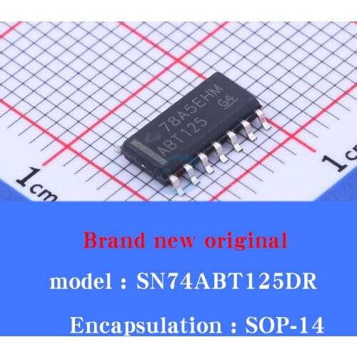 10/pcs Lot SN74ABT125DR ABT125 SOP-14 Brand new original Buffer driver IC chip