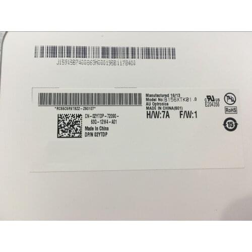 15.6" LCD Touch Screen For Dell Inspiron 15 3558 3559 B156XTK01.0 WXGA 1366X768 HD 40 PINS Display panel replacement