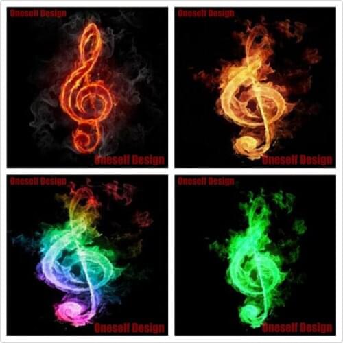 2020 new style great 5d diamond mosaic sale Musical note diamond embroidery full set paintings from diamonds rhinestone pictures