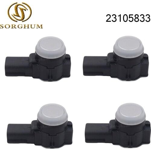 4PCS PDC Bumper Object Ultrasonic Parking Assist Sensor Fits For GM 23105833 0263023715
