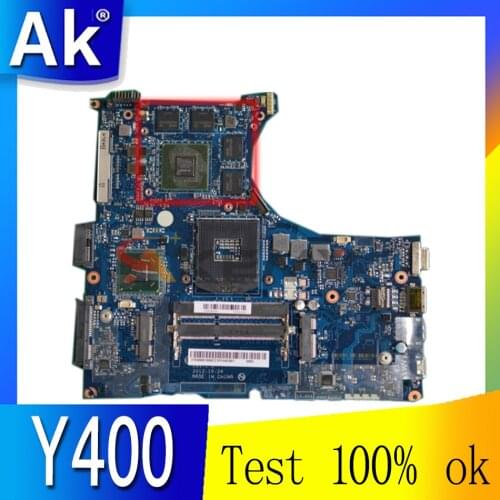 Akemy QIQY5 LA-8691P For lenovo Ideapad Y400 14 inch laptop motherboard HD4000+GT650M