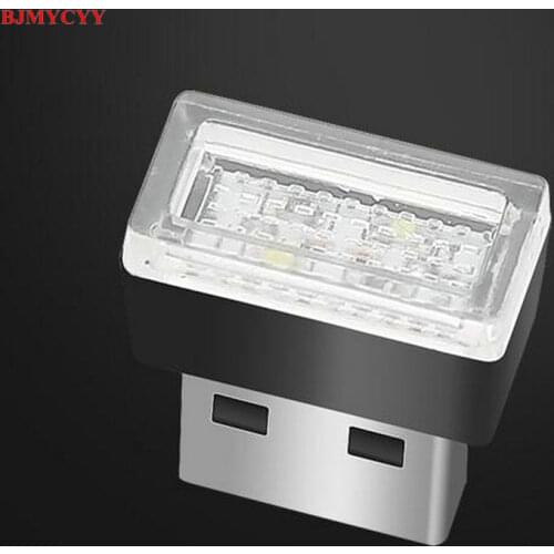 BJMYCYY For Mazda 3 6 5 CX-5 CX 5 CX7 CX-7 2 323 CX3 CX5 Atenza USB Night Lights 5 Colors LED Car Interior Light Decorative Lamp