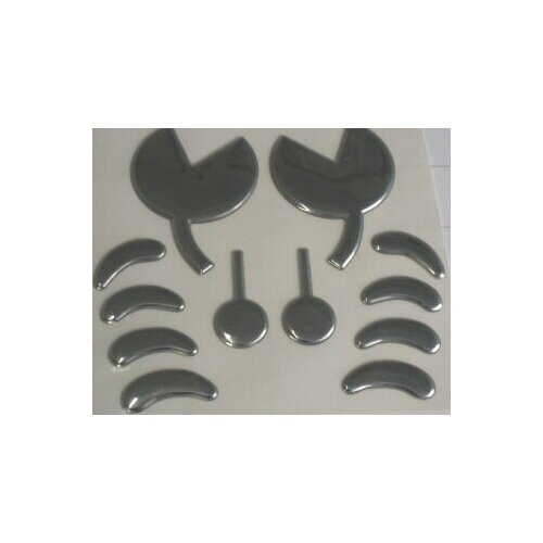 Car Styling Decoration Accessories Crab Metal Car Sticker Funny Personality Stickers for MAZDA 2 3 5 6 CX-5 CX-7 CX-9 RX8 626