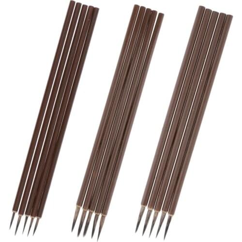 Micro Detail Paint Brush Set, 5Pcs Detail Painting Kit Miniature Art Brushes