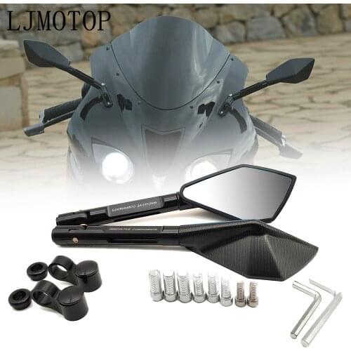 Motorcycle Mirrors Moto Side Rearview MirrorsCNC aluminum For DUCATI MONSTER S2R 800 ST4S 821 MONSTER/DaRk/StRipe