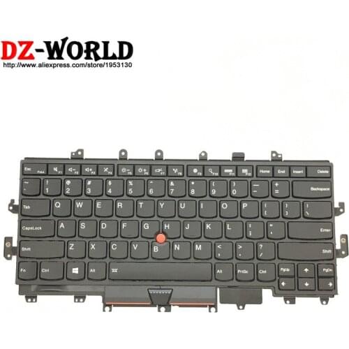 New/Orig US English Backlit Keyboard for Lenovo Thinkpad X1 Yoga 1st Gen Backlight Teclado 00PA042 SN20H34951 00JT864 01AW903
