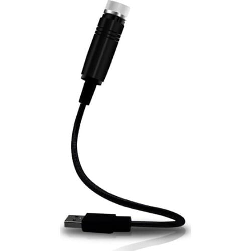 Romantic Auto Roof Star Projector Lights, Adjustable Flexible USB Car Atmosphere Lamp Car & Home Ceiling Decoration Light